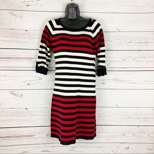 3 for 25/5 for 30 Pink Rose Blk/Red Sweater Dress.